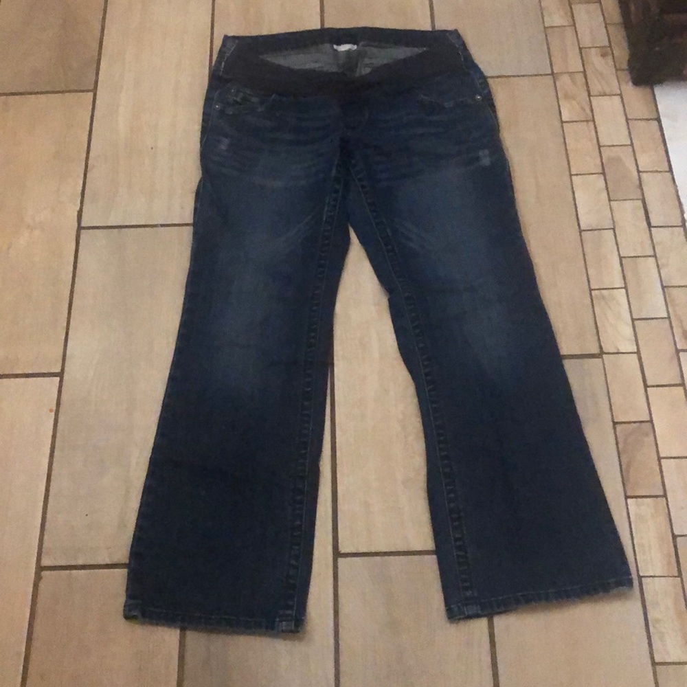A pea in the pod maternity jeans medium petite